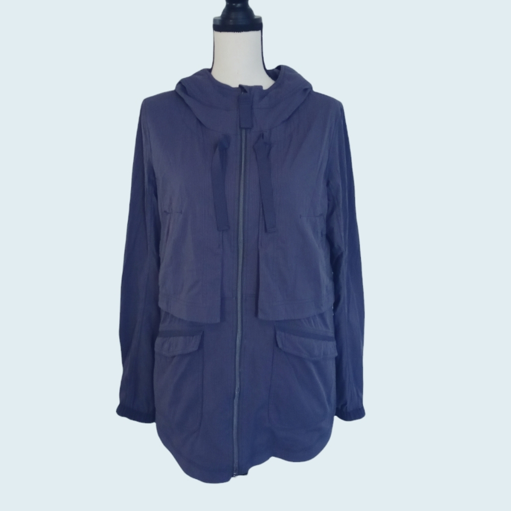 Lululemon Purple Hooded Jacket